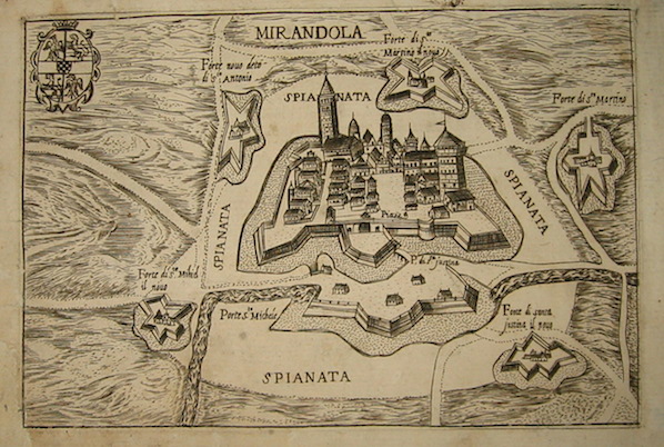Bertelli Pietro (1571-1621) Mirandola 1629 Padova